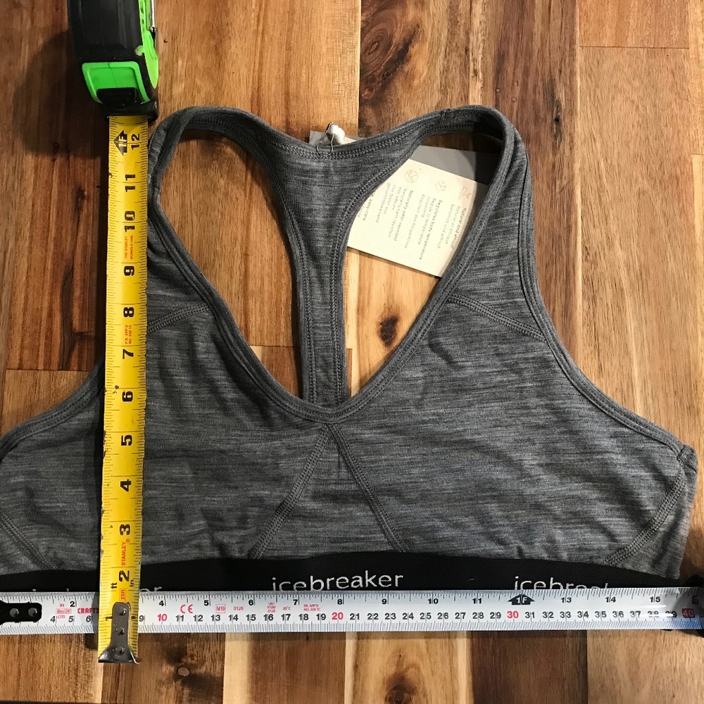 Icebreaker racer back bra